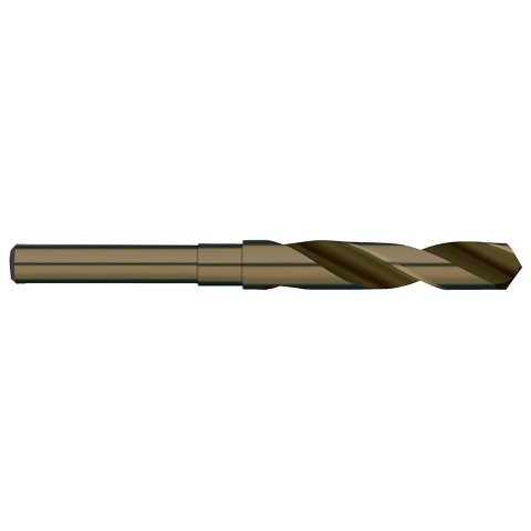 ALPHA 17.5MM REDUCED SHANK COBALT DRILL 